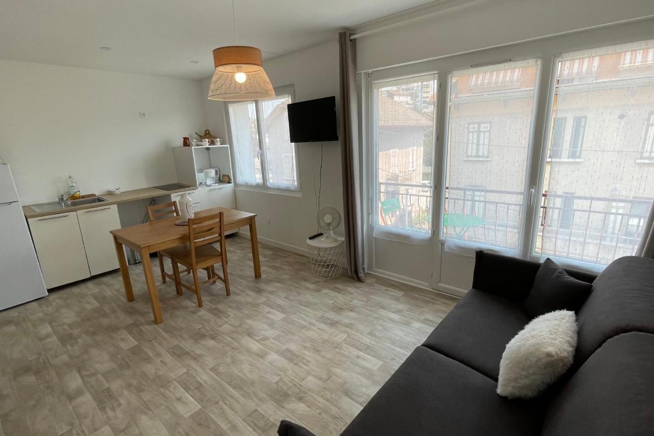 Le Bout Du Lac Studio Renove Avec Balcon Et Vue Sur La Montagne Annecy Buitenkant foto